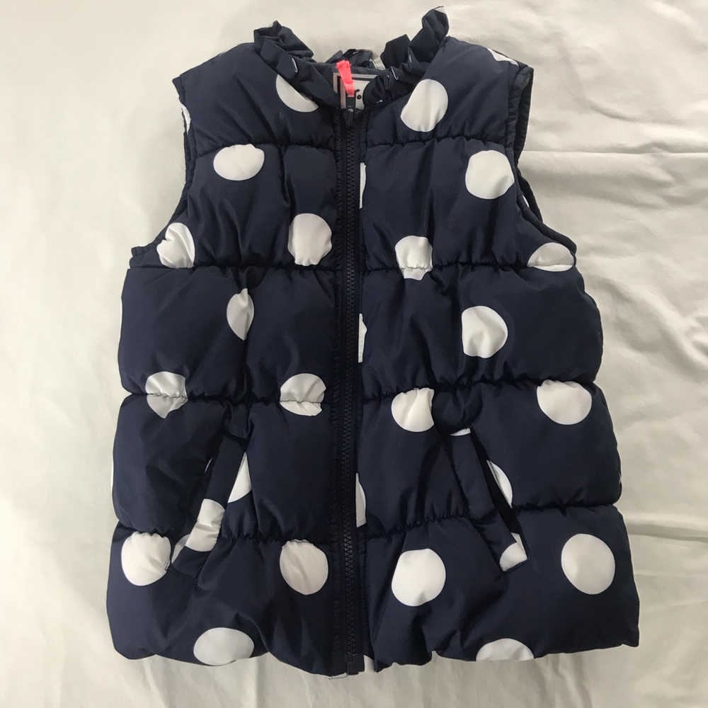 Gymboree puffer vest. Sz 7/8